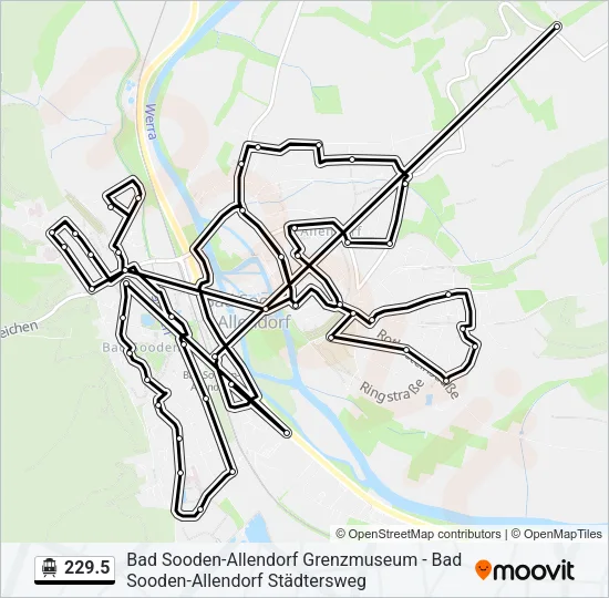 229.5 S-Bahn Line Map