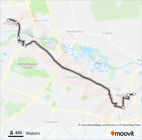 400 S-Bahn Line Map