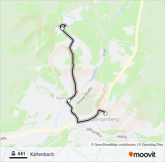 441 S-Bahn Line Map