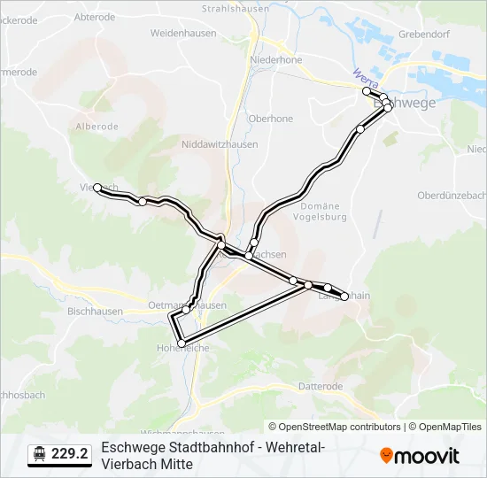 229.2 S-Bahn Line Map
