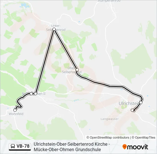 VB-78 Bus Line Map