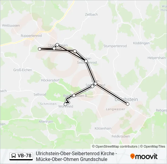 VB-78 Bus Line Map