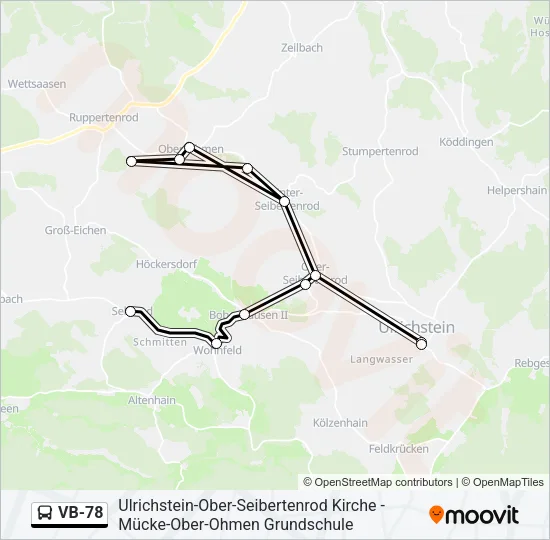 VB-78 Bus Line Map