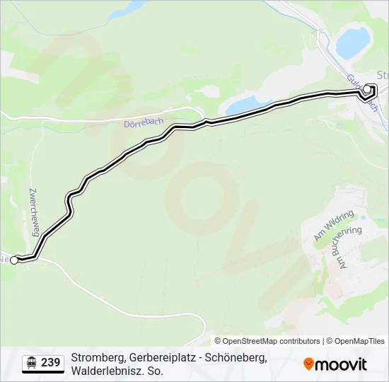 239 S-Bahn Line Map