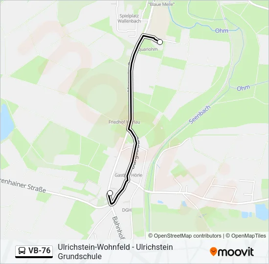 VB-76 Bus Line Map