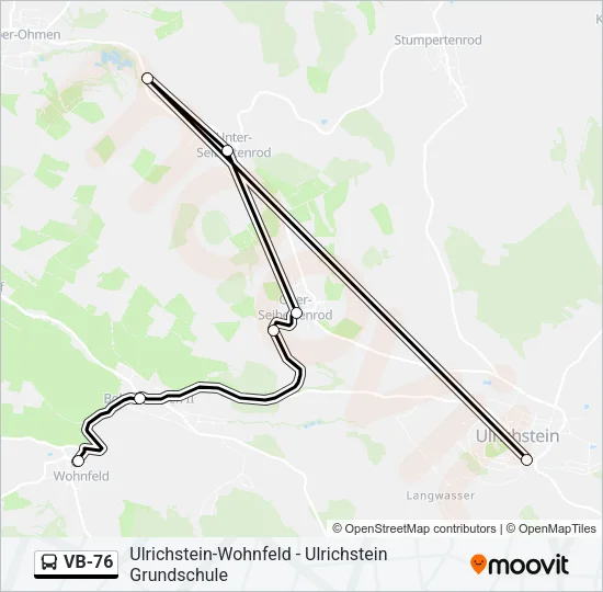 VB-76 Bus Line Map