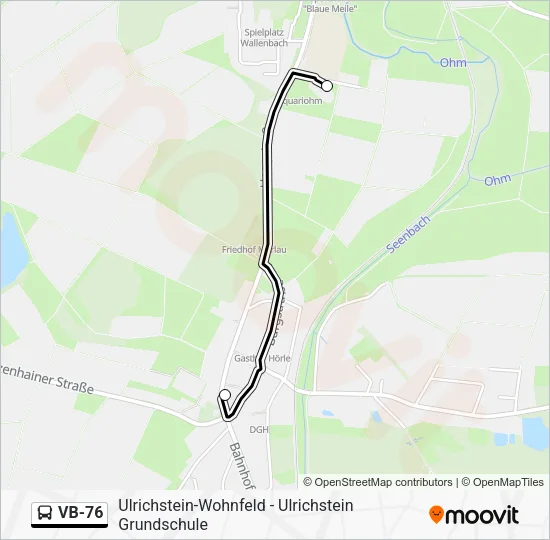 VB-76 Bus Line Map