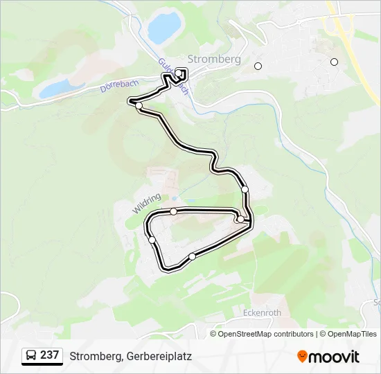 237 Route: Schedules, Stops & Maps - Stromberg, Gerbereiplatz (Updated)