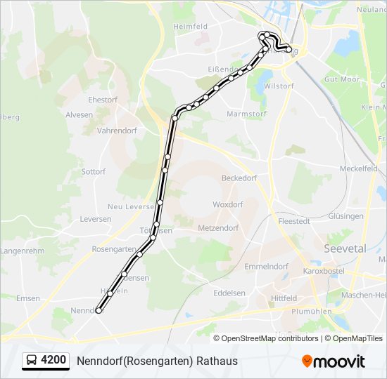 4200 bus Line Map