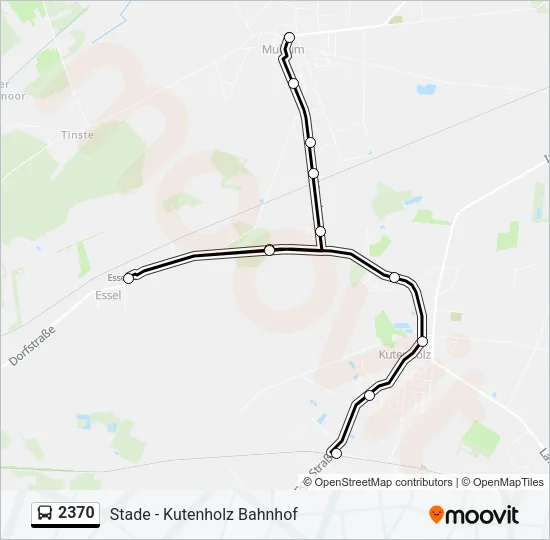 Автобус 2370: карта маршрута