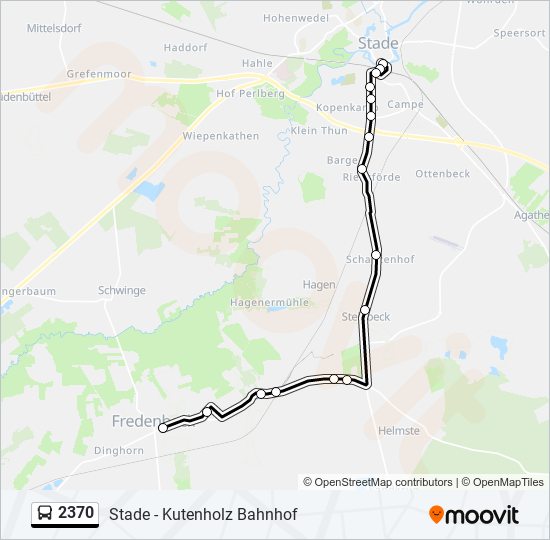 2370 bus Line Map