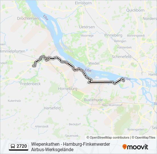 2720 bus Line Map