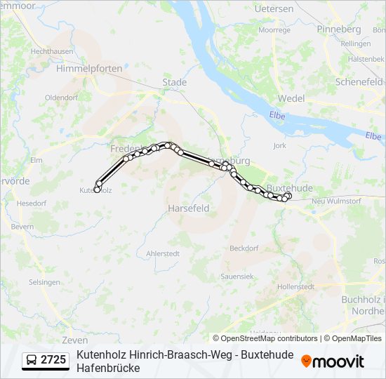 2725 bus Line Map