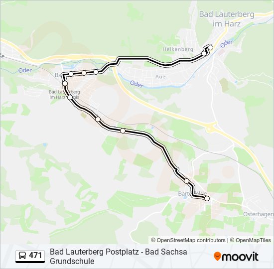 471 Route Schedules, Stops & Maps Bartolfelde (Updated)