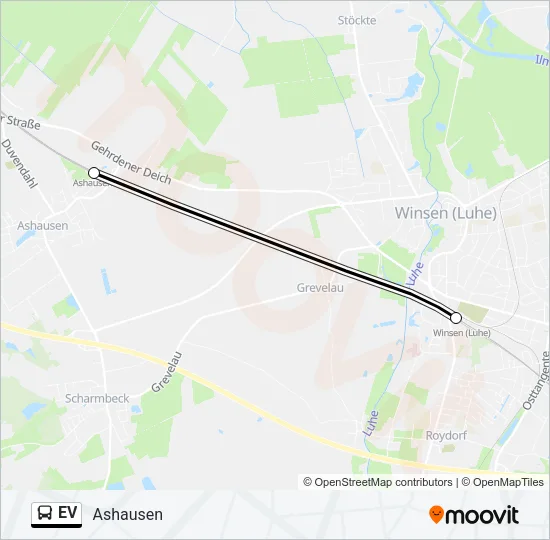 EV Bus Line Map