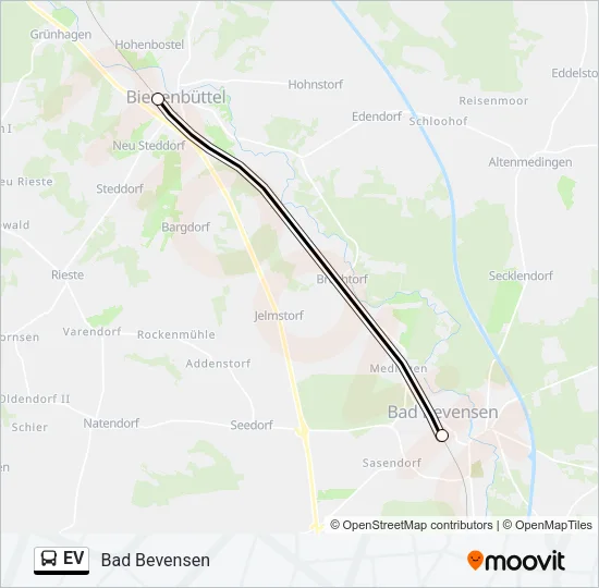 EV Bus Line Map