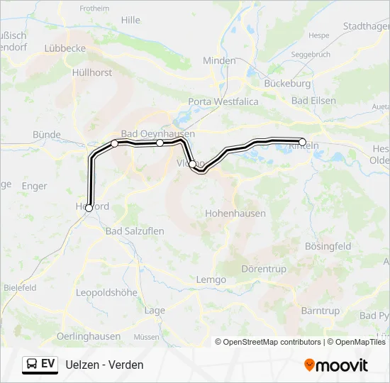 EV Route: Schedules, Stops & Maps - Rinteln (Updated)