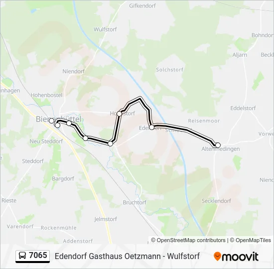 7065 Route: Schedules, Stops & Maps - Altenmedingen (Updated)