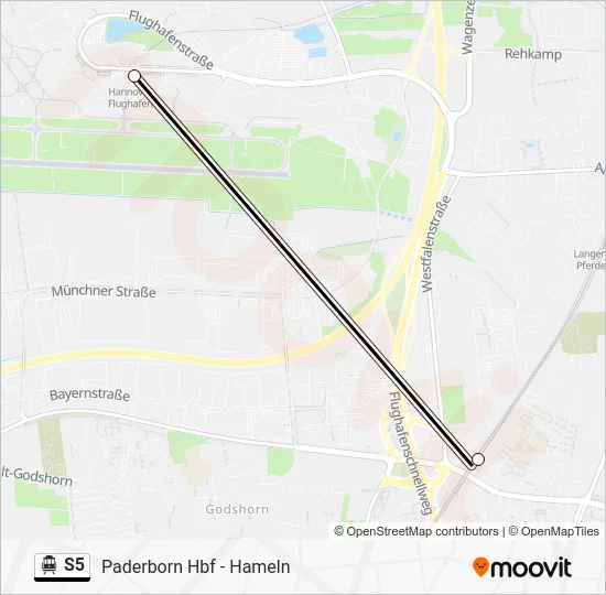 S5 Flughafen Hannover Fahrplan