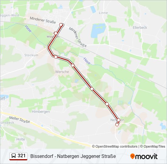 321 Route Schedules Stops And Maps Wissingen Updated