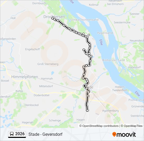 2026 bus Line Map