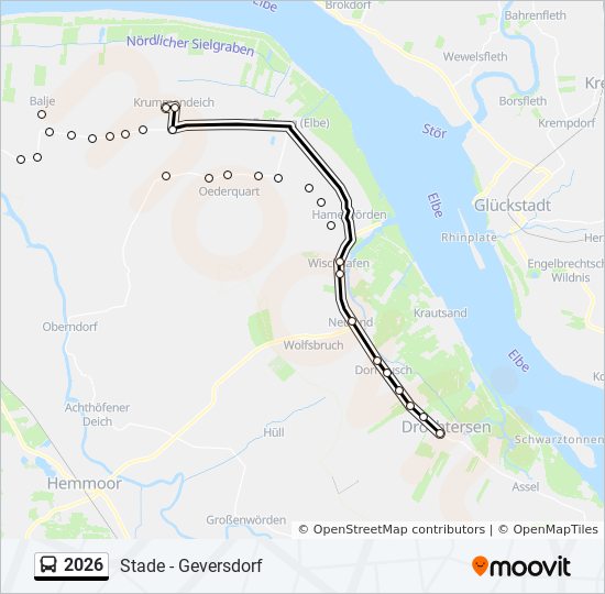 Автобус 2026: карта маршрута