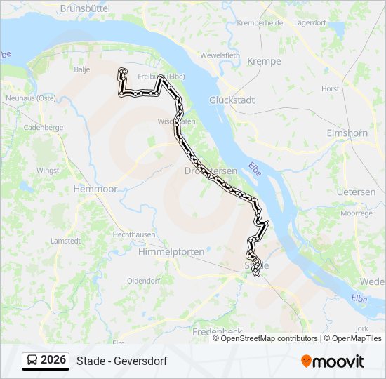 2026 bus Line Map