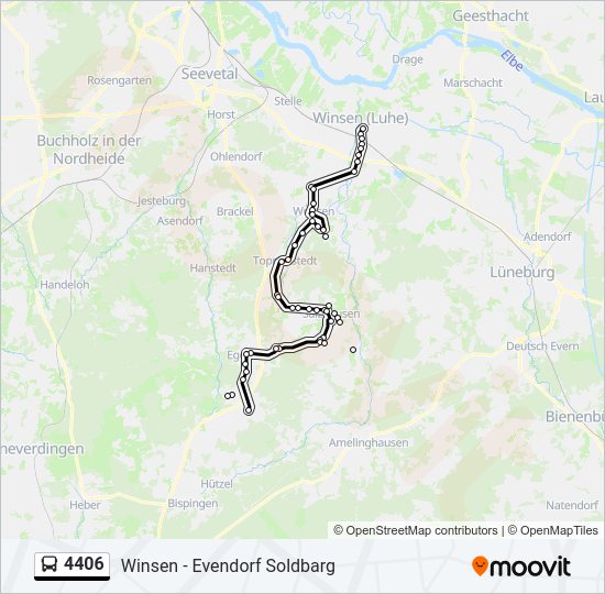 4406 bus Line Map