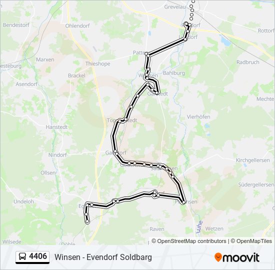 4406 bus Line Map