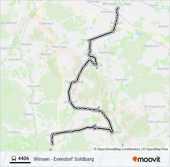 4406 bus Line Map