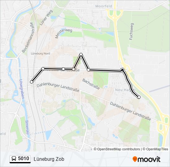 5010 bus Line Map