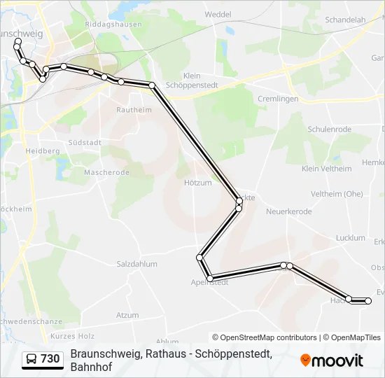 730  Line Map