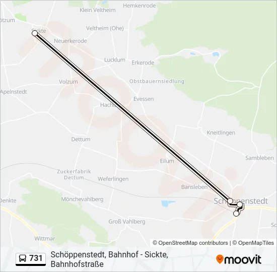 731  Line Map