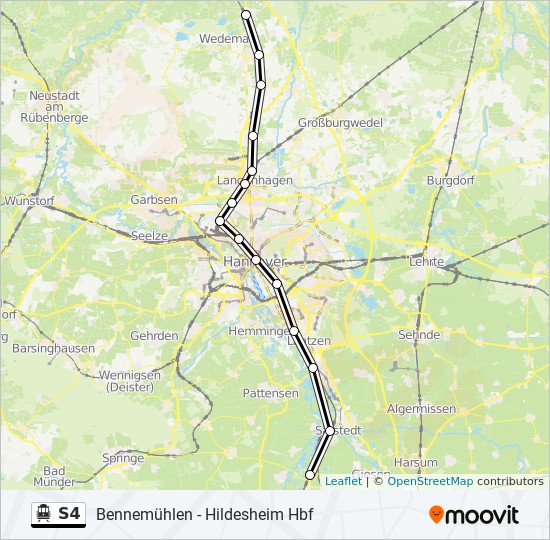 S4 DB Regio AG Nord SBahn Fahrpläne Moovit