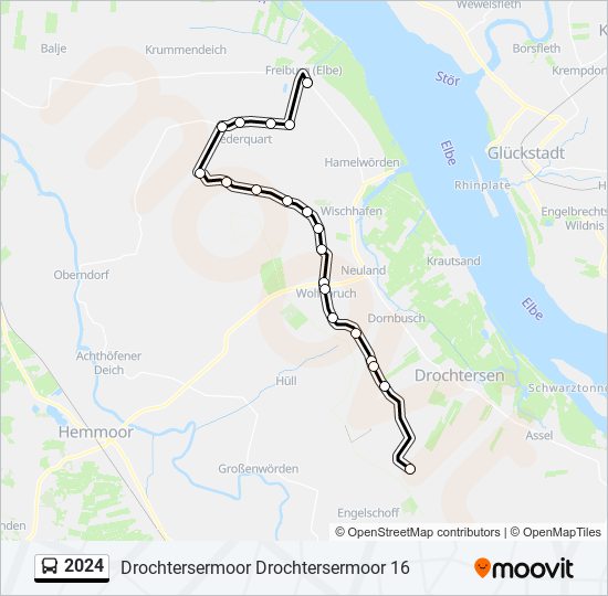 2024 bus Line Map