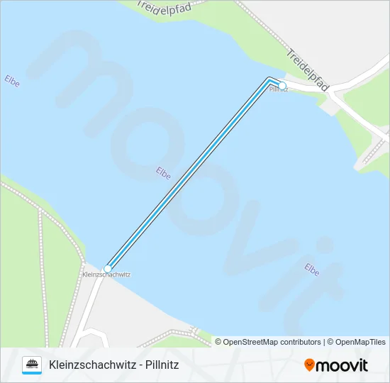 F14 Ferry Line Map