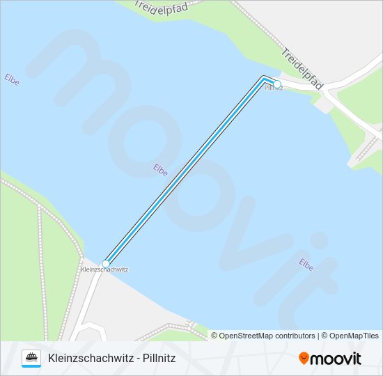 F14 Ferry Line Map