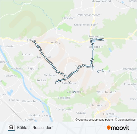 228 bus Line Map