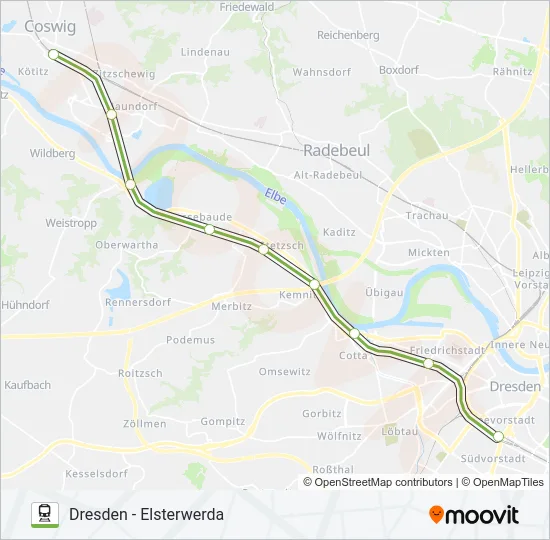 RB31 Train Line Map