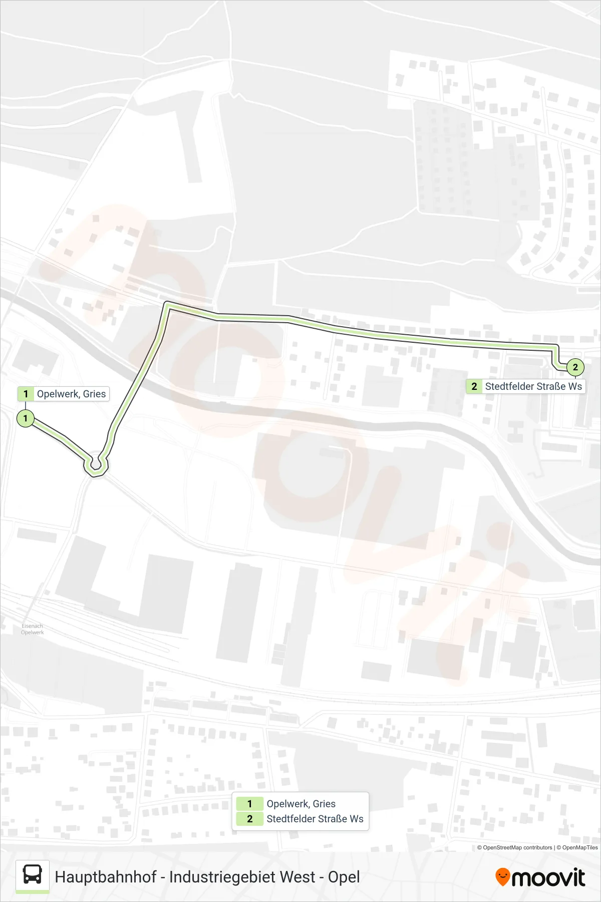 Linie 9 (Bus) Richtung Stedtfelder Str.: Route und Haltestellen auf der Karte