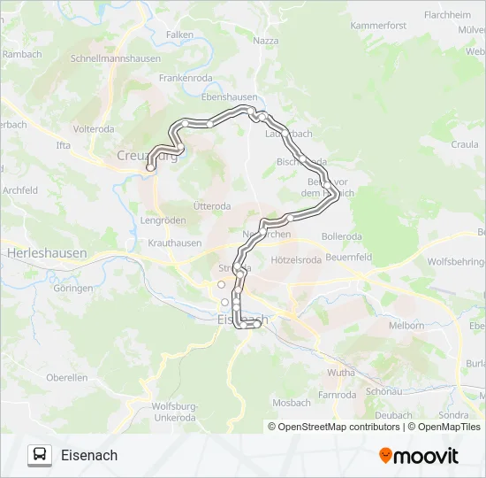 26 Bus Line Map