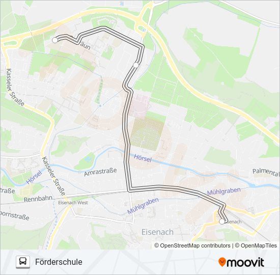 Автобус 26: карта маршрута