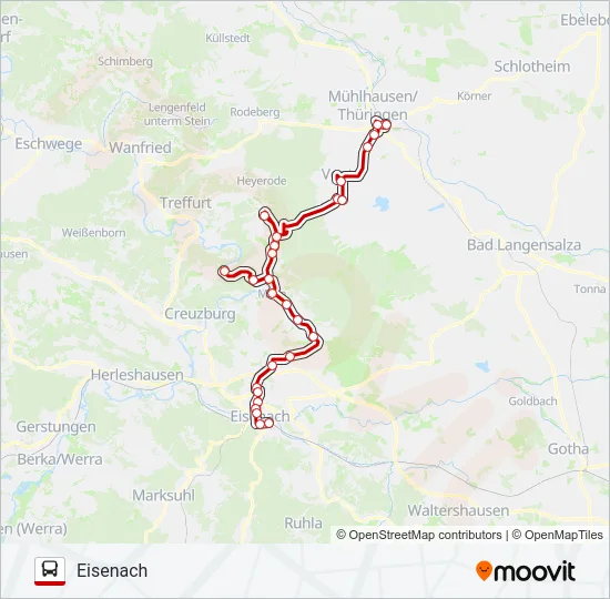 Автобус 30: карта маршрута