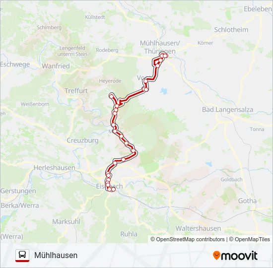 Автобус 30: карта маршрута