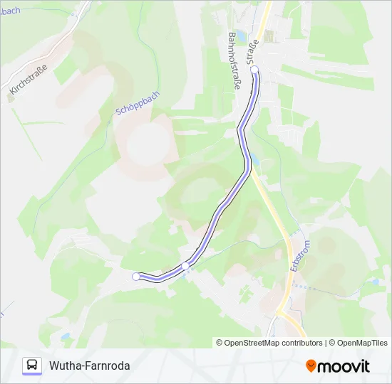 47 Bus Line Map
