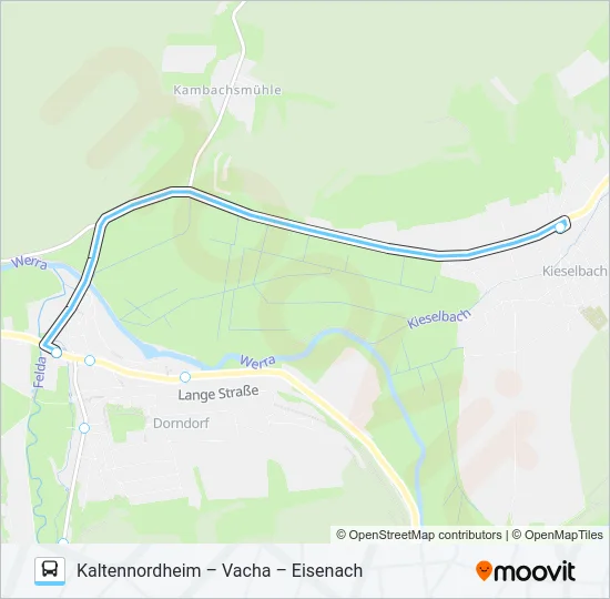 101 Bus Line Map