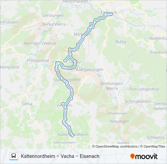 Автобус 101: карта маршрута