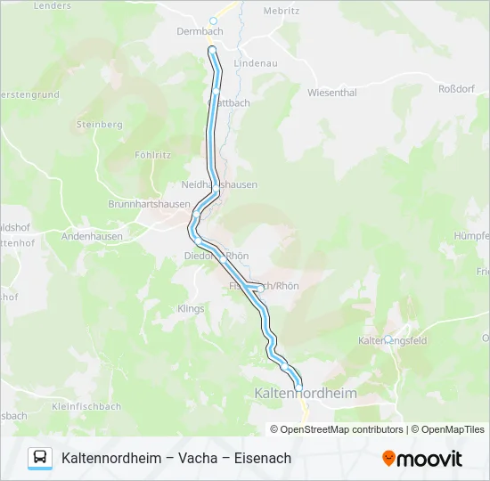 101 Bus Line Map