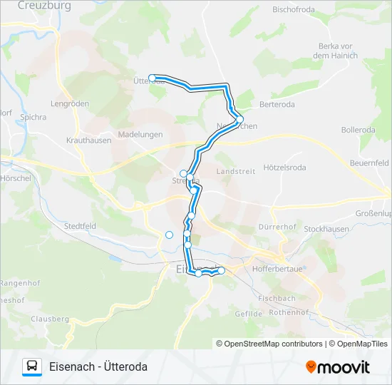 Автобус 26A: карта маршрута