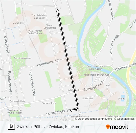 4 Light Rail Line Map